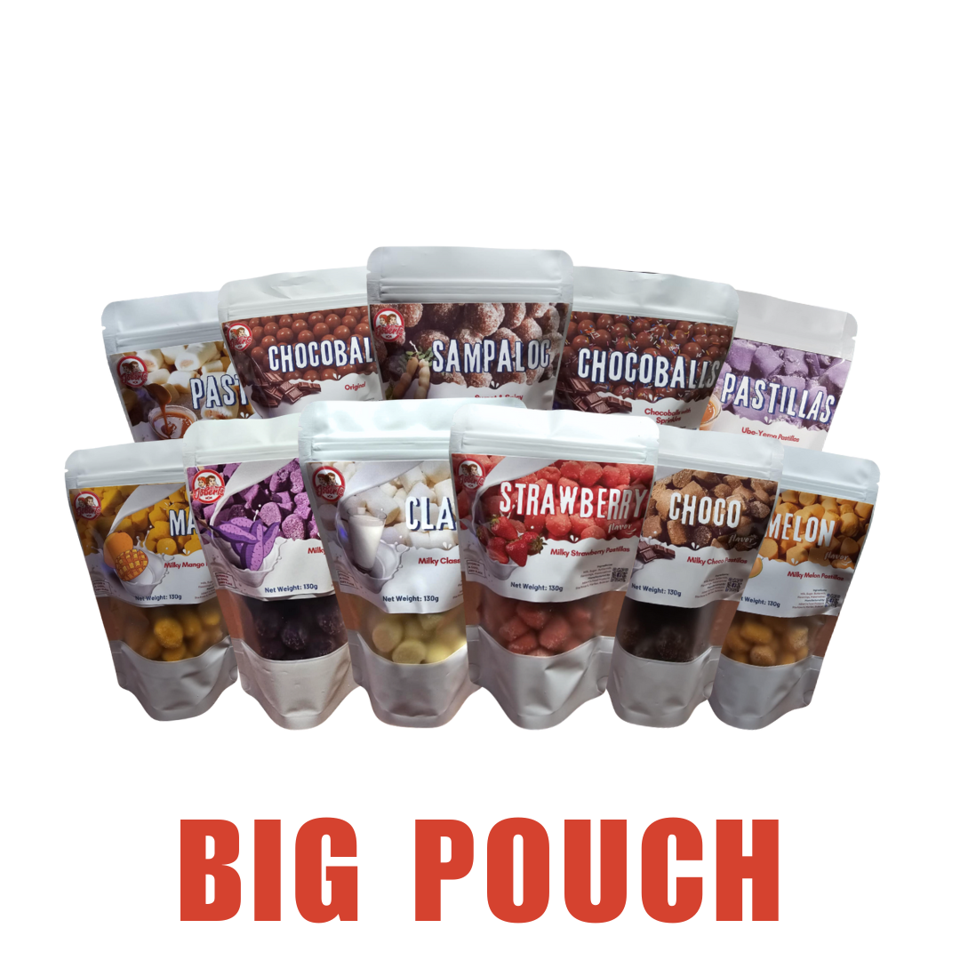 15 pouches